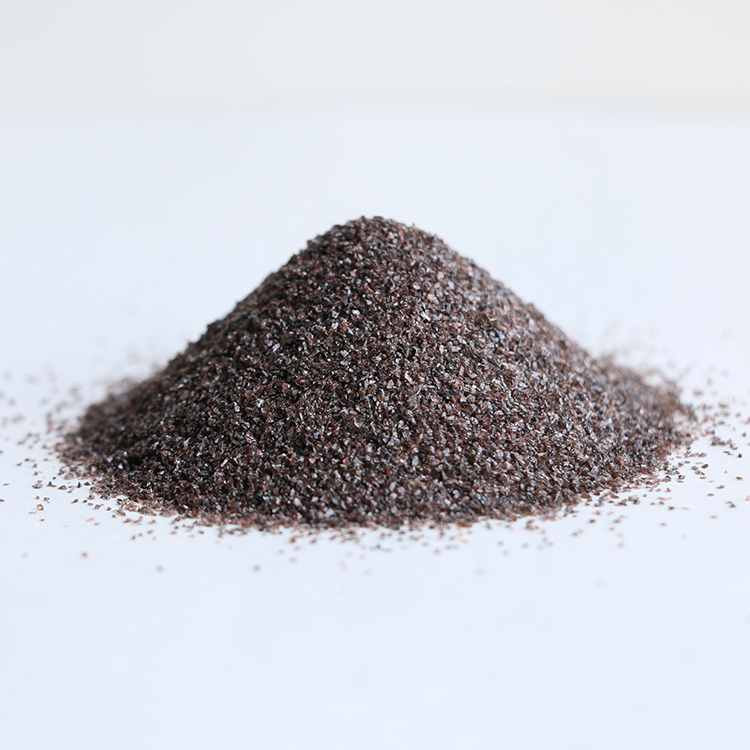 Коричневый электрокорунд F36 для пескоструйки