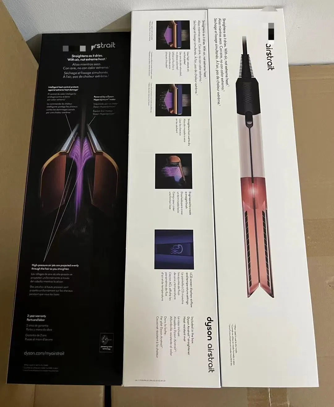 Original Dys Airstrait Hair Straightener HS06 Hair Corrale Salon Fashion Style Ht01