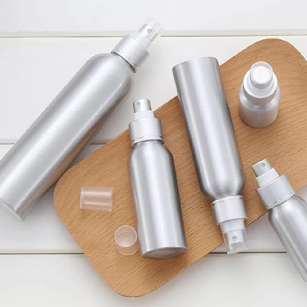 Premium Aluminum Bottle with Sprayer Cap for Easy Dispensing