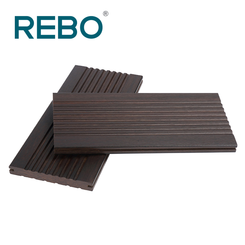 Factory Wholesale Easy Installation Outdoor Natural Bamboo Carbonized Decking Boards for Sale