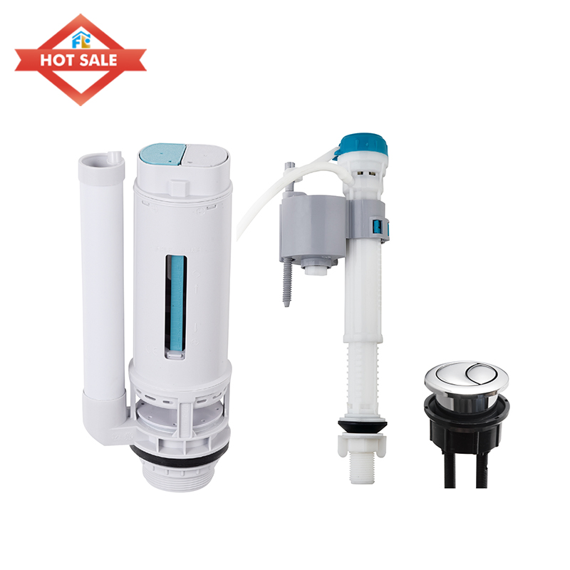 Fluor High-End Drainage Button Three Piece Set Drain Valve High Pressure
