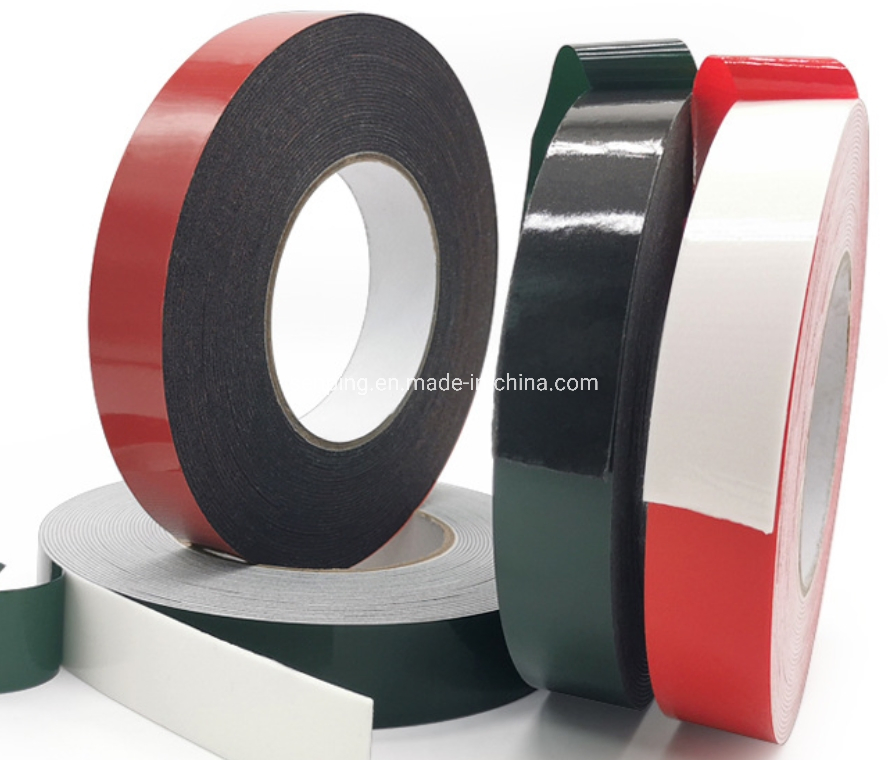 Clear Acrylic Double Sided Adhesive Foam Mounting Tape High Bonding Waterproof Masking Soft Mounting Adhesive Glazing Tape EVA Double Sided Foam Tape