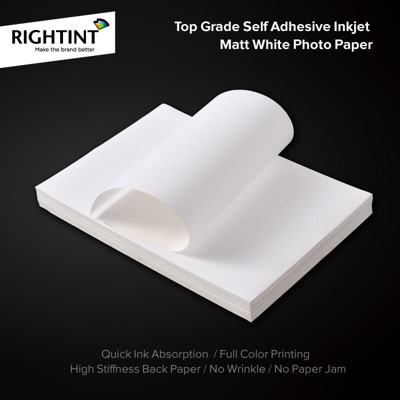 Sticker Opaque Rightint Carton A4, OEM Shanghai Release Base Paper