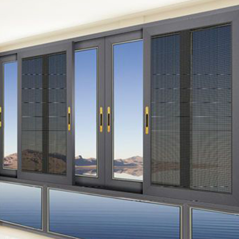Plastic PVC UPVC Sliding Window Grill Design for Balcony