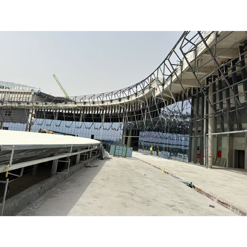 Fasec Facade Aluminium Building Curtain Walls Fronts Aluminium Curtain Wall Price