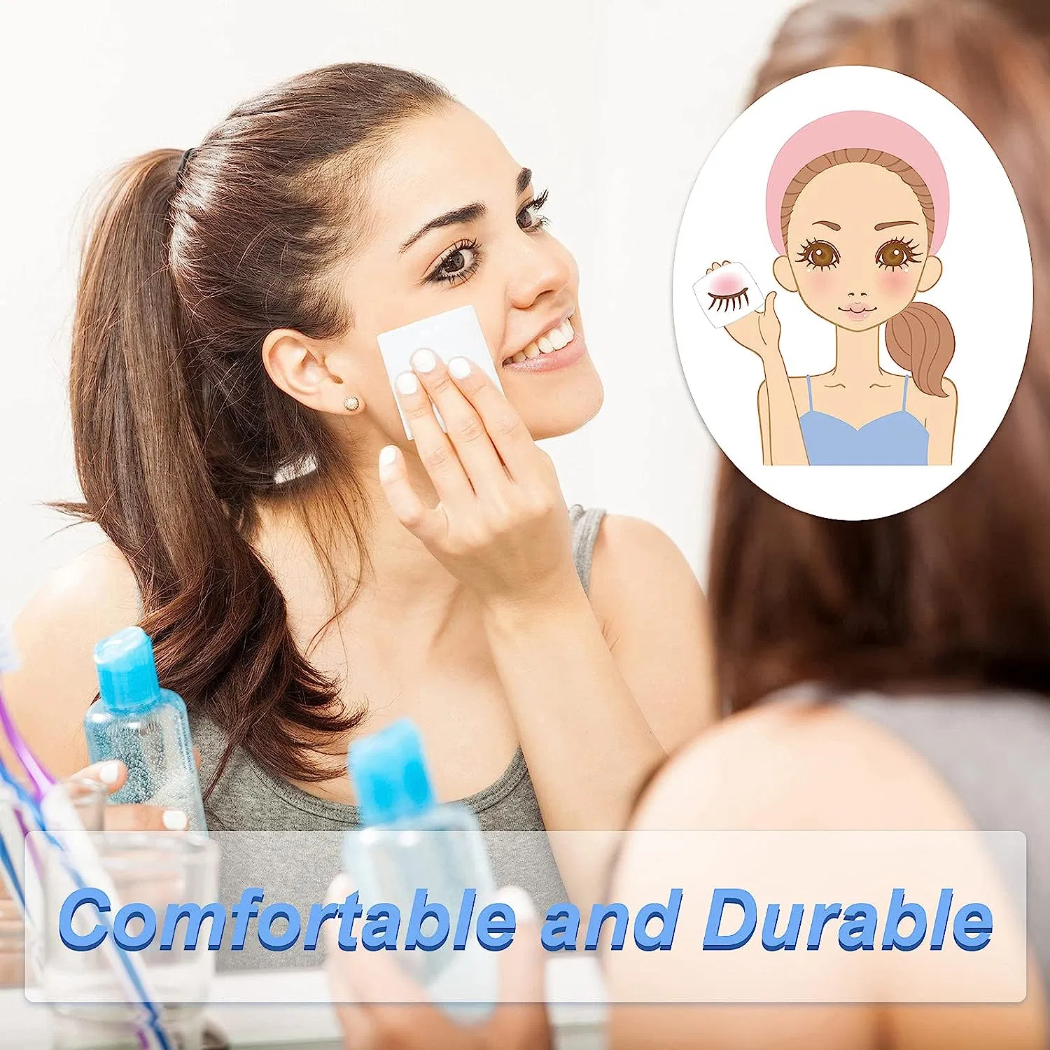 Makeup Remover Cotton Pads Makeup Remover Wipes Wipes Eyeshadow Cleansing Pads Cotton Round Pads Cotton Face Pads