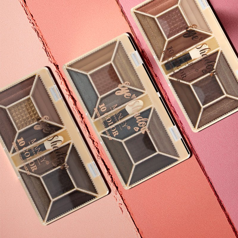Seline Girl Naked Shimmer Luminous Private Label Makeup Eyeshadow Palette