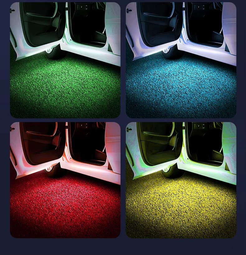 Проектор для авто 'Welcome' с логотипом