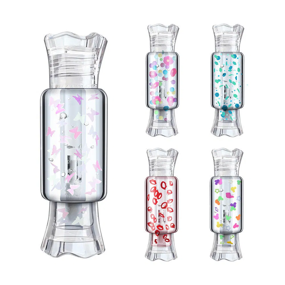Vegan Clear Cute Fruit Flavor Long Lasting Moisturizing Kids Lip Gloss Lip Oil
