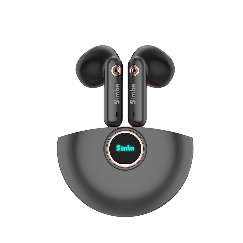 T09 Digital Display Breathing Light Stereo Headsets Tws Gaming Earphones Sport Earbuds