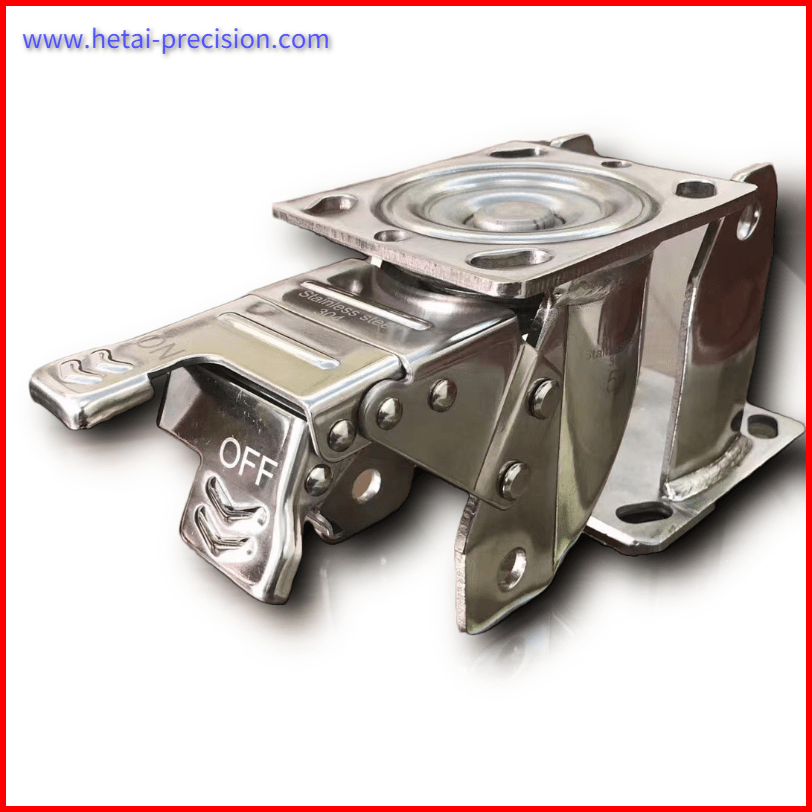 Light-Duty/Heavy-Duty Industrial Caster Brackets, Without Automatic/with Brake, Bulk Discounts