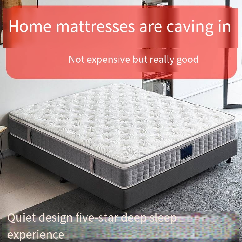 Vacuum Compressed Bedroom Sponge Double Hotel Memory Foam Pocket Spring Bed Mattress