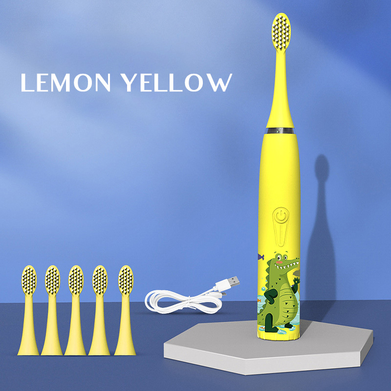 Beautichen Travel Toothbrush Own Brand Cartoon 2023 New Arrival Kids Electric Toothbrush for Teeth Cleaning Electric Toothbrush