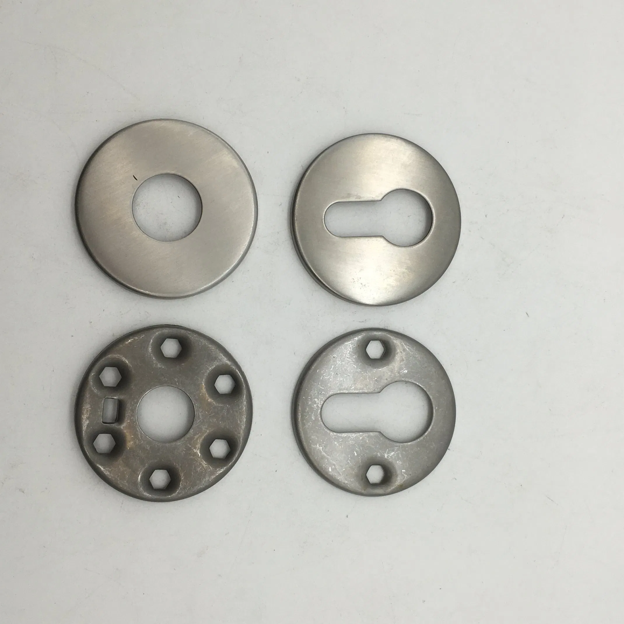 Door Hardware Round Rosette Stainless Steel Brushed Nickel