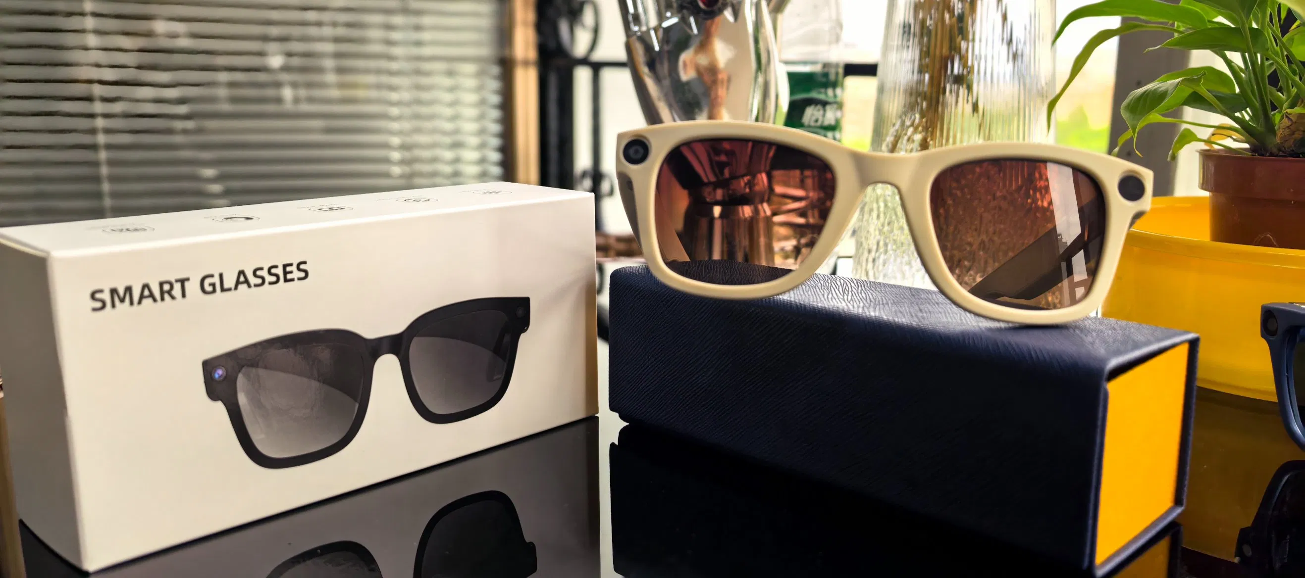 Умные очки G300en с голосовым помощником и переводом