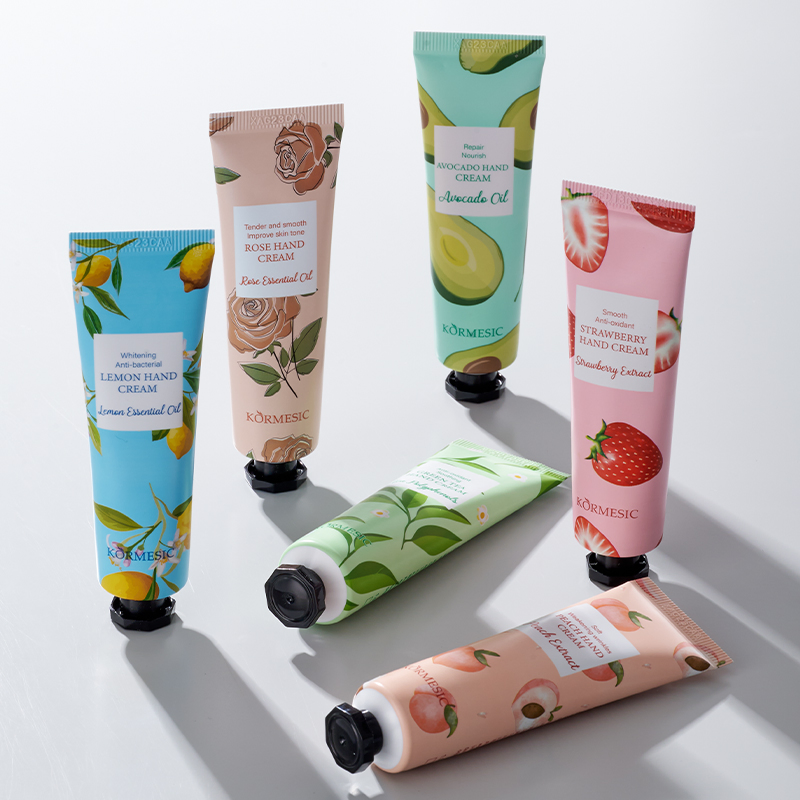 Factory Price Strawberry Plant Extract Organic Whitening Moisturizing Hand Cream6