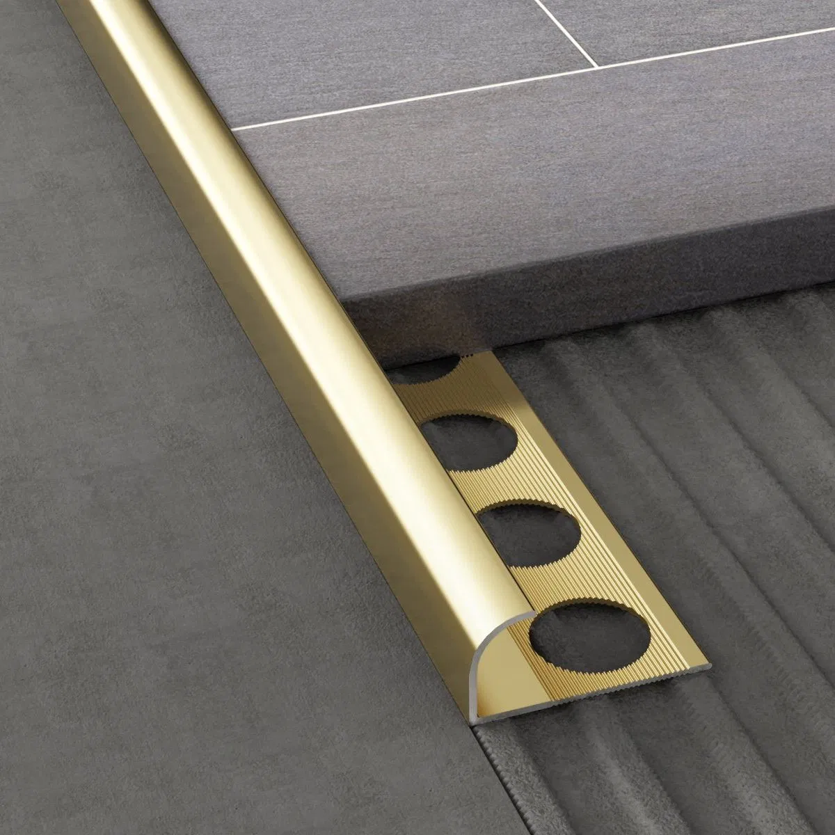 Customized Aluminum Stair Treads and Skirt Panels