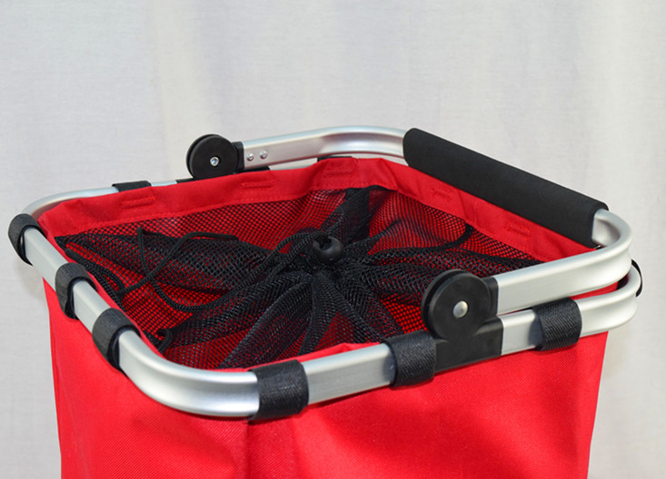 Fashion New Foldable Home Storage Laundry Basket with Aluminum Tube