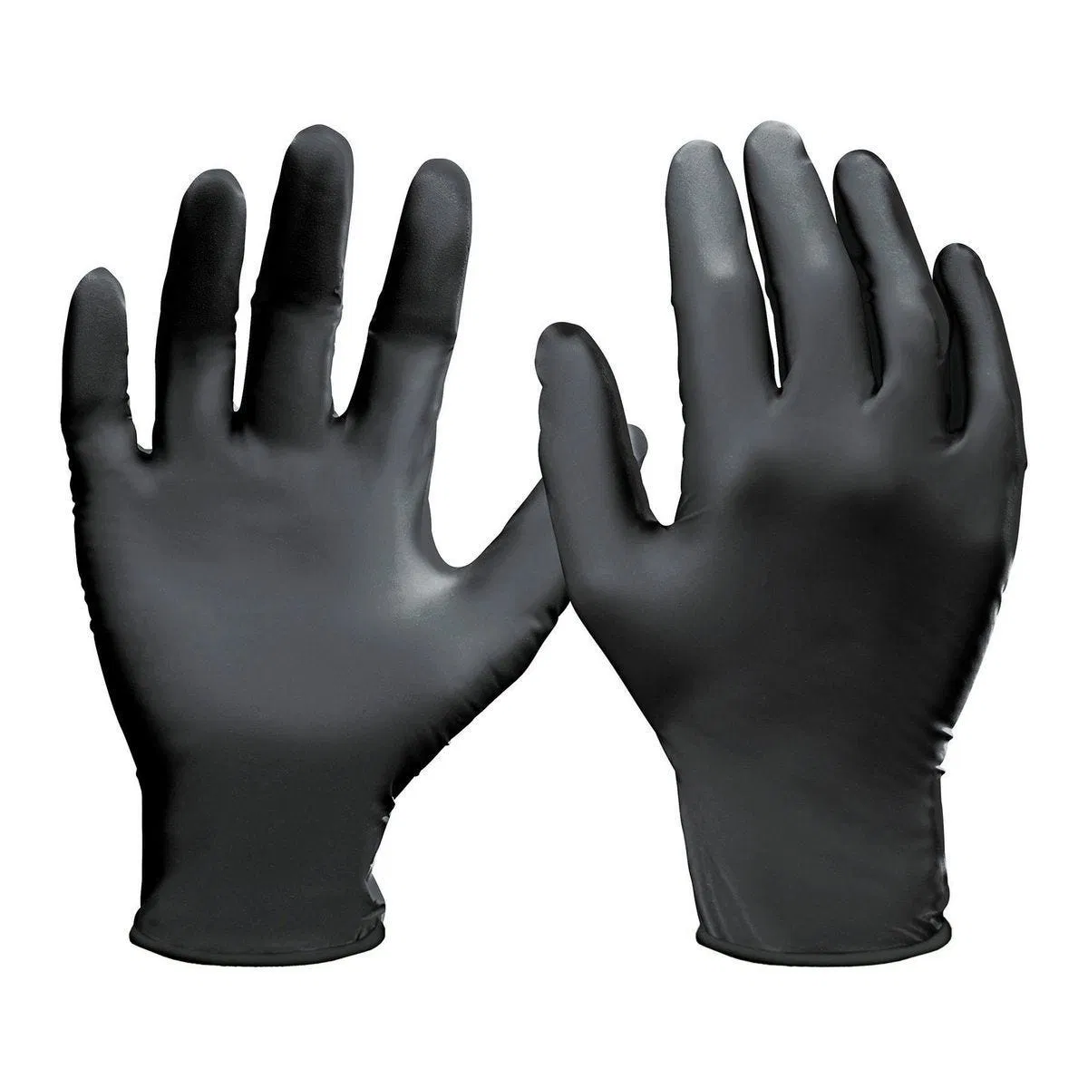 Premium Nitrile Gloves - Powder-Free, Latex-Free, Chemical Resistant CE/ISO13485 After Processing and Cleaning, Inflation Inspection, Thickness of 4.5-5 Mil