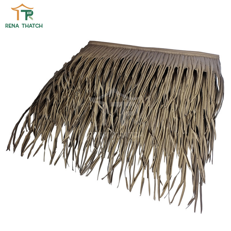 Artificial Class a Fire Rated Plastic Fiber Synthetic Palm Fronds Tiki Palm Ex Thatch