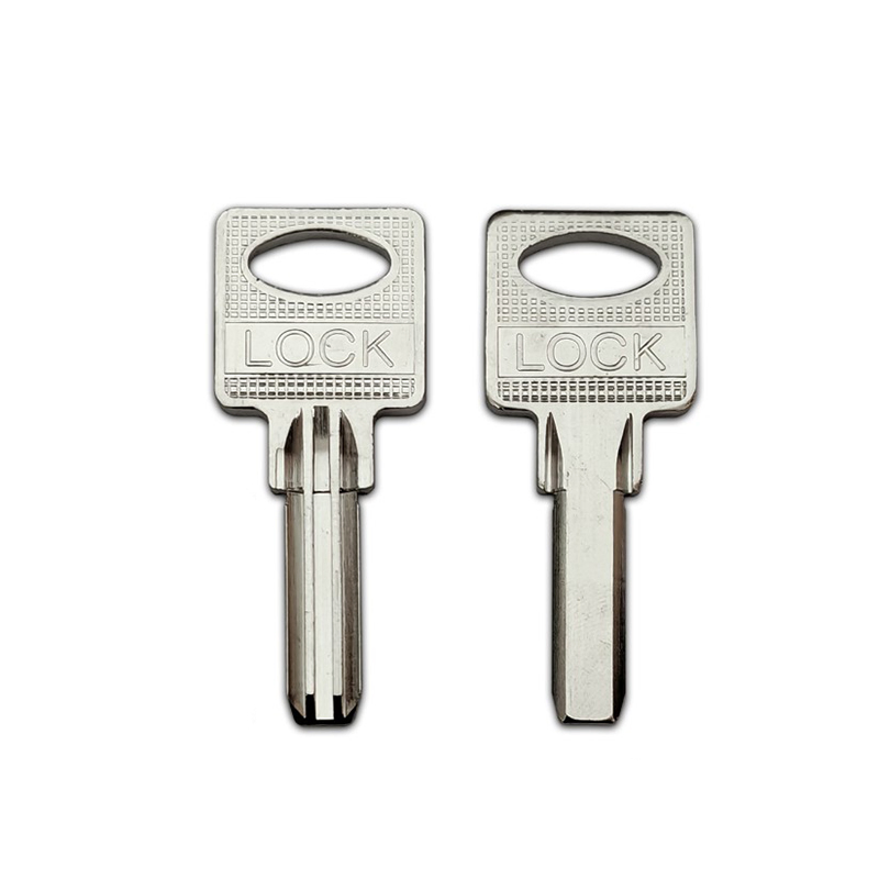 Nickel Plated Brass Metal Key Blank