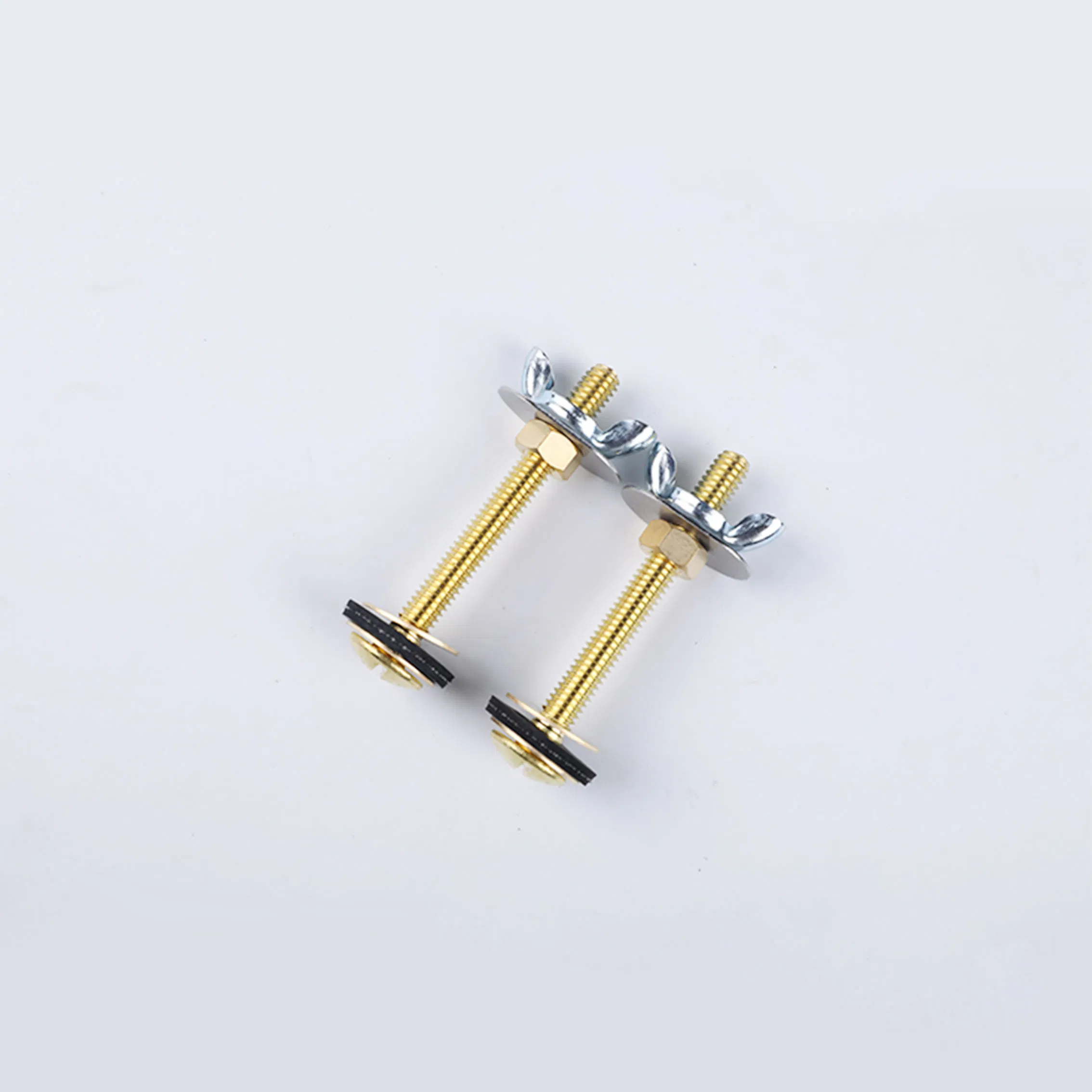Universal Toilet Tank to Bowl Bolt Kit with Brass/ Iron Plated Colorful