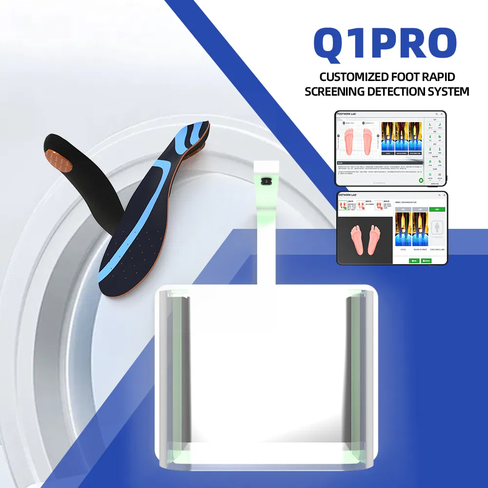 Foot Podoscope Scanner Posture Analysis Orthopedic Insole Baropodometry Podiatry