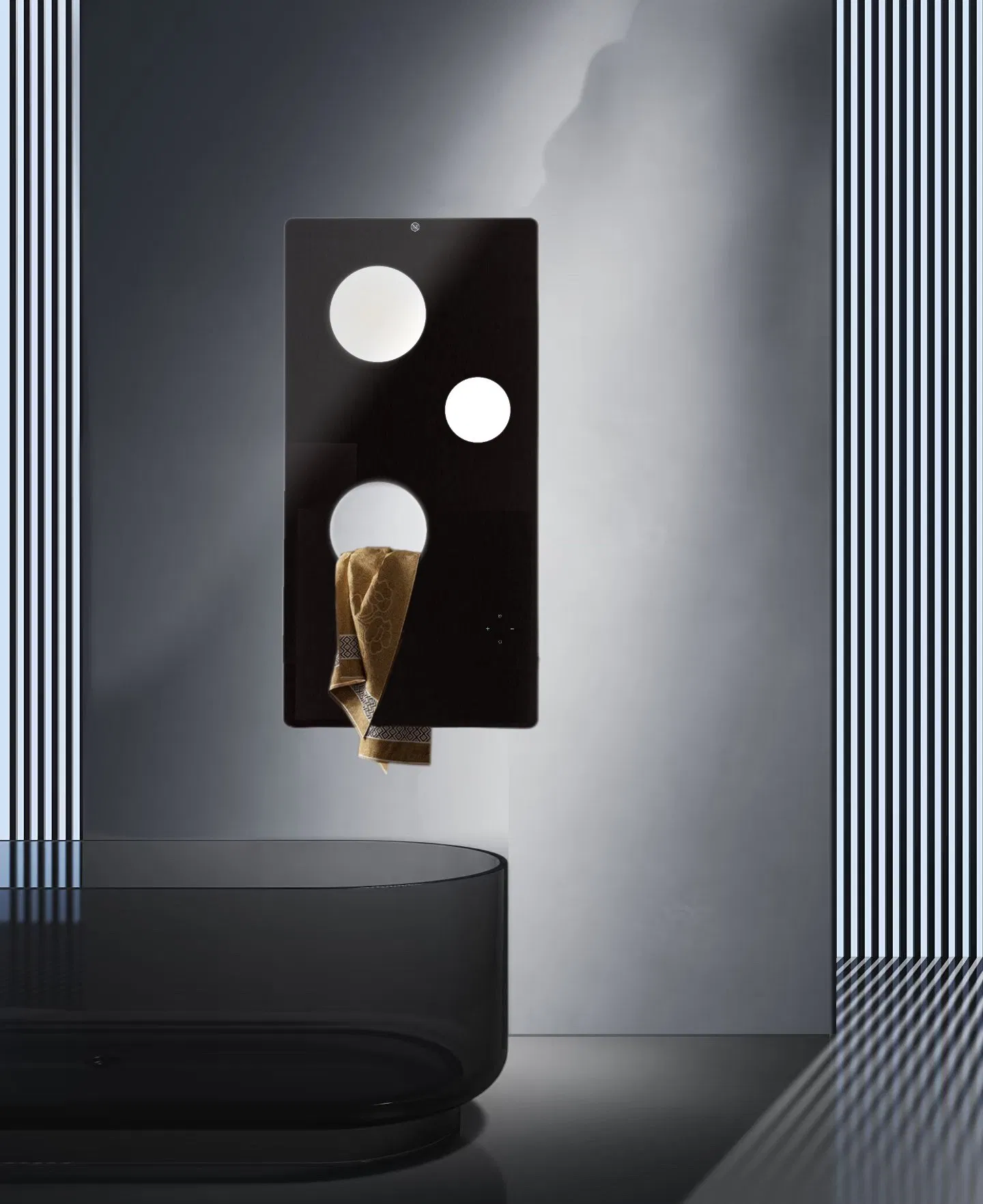 600W Modern Design Overheating Protection Crystal Connection Electric Radiator