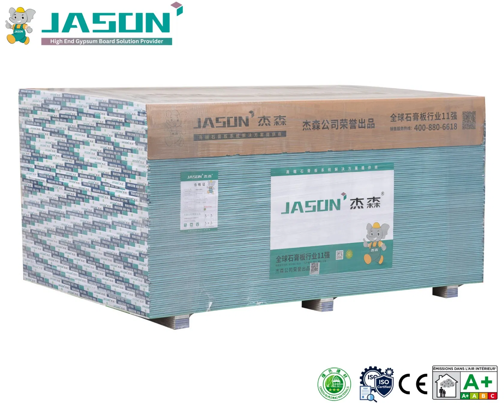 Гипсокартон Jason JS-01 CE для строительства