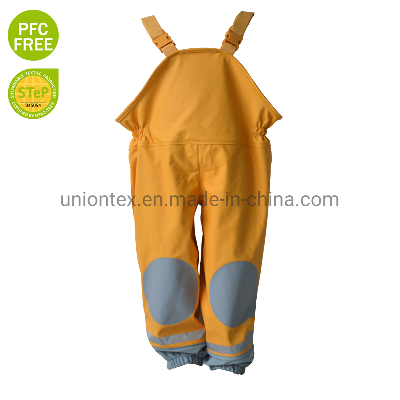 Girl's PU Waterproof Jacket Print Raincoat