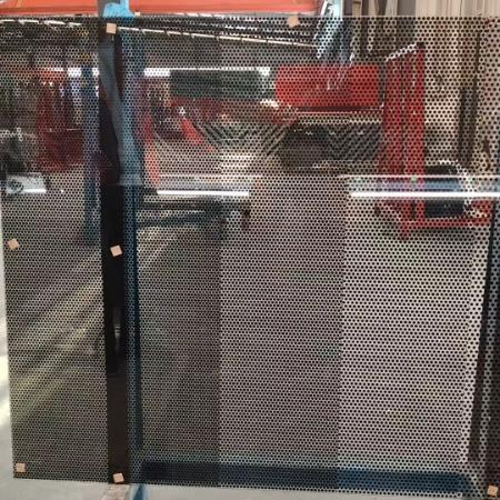 Custom Colorful Silk Screen Printed Glass High Translucency for Cabinet Doors Kitchen