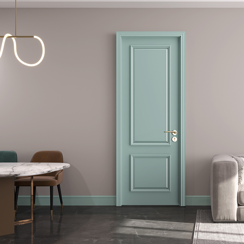 Modern Soundproof Composite Door - PVC Melamine Swing/Side Opening Door