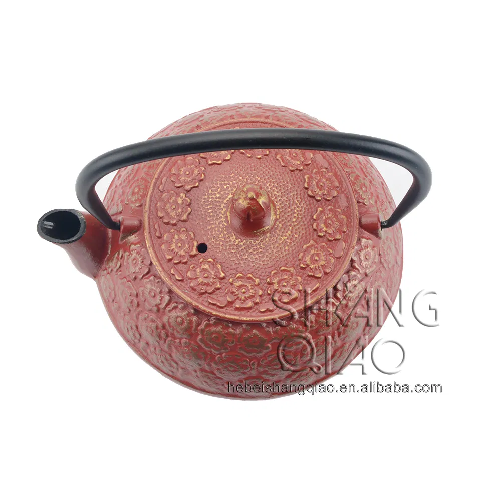 Чугунный чайник 650 мл с ситечком для заварки