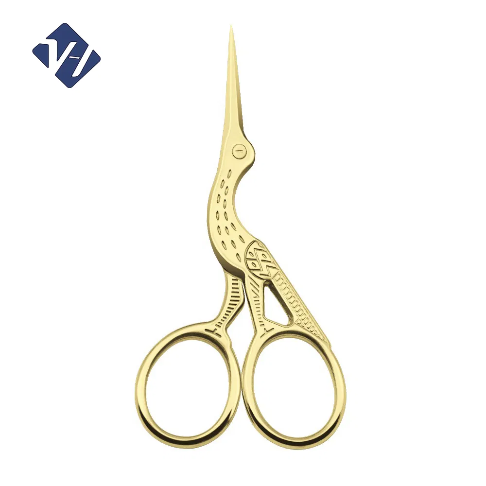 European Style Stainless Steel Beauty Scissors Bird Shape Nail Makeup Scissors