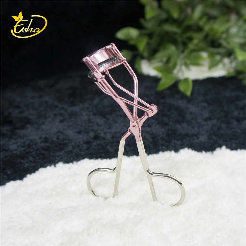 Portable Makeup Beauty Tools Stainless Steel Cosmetic Metallic Handle Lashes Eyelash Curler