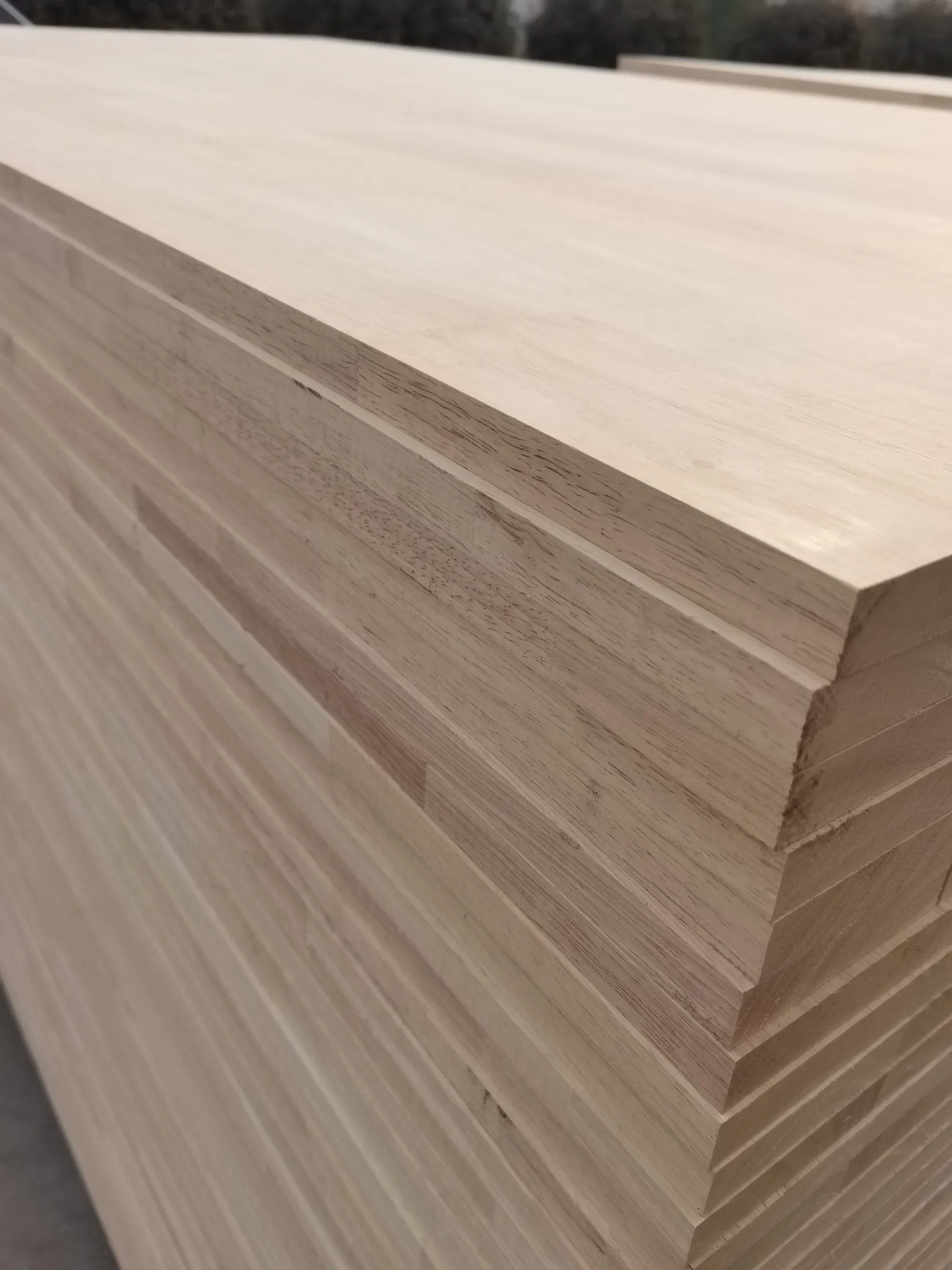 Solid Wood Board Finger Joint Laminated Board Rubber Wood