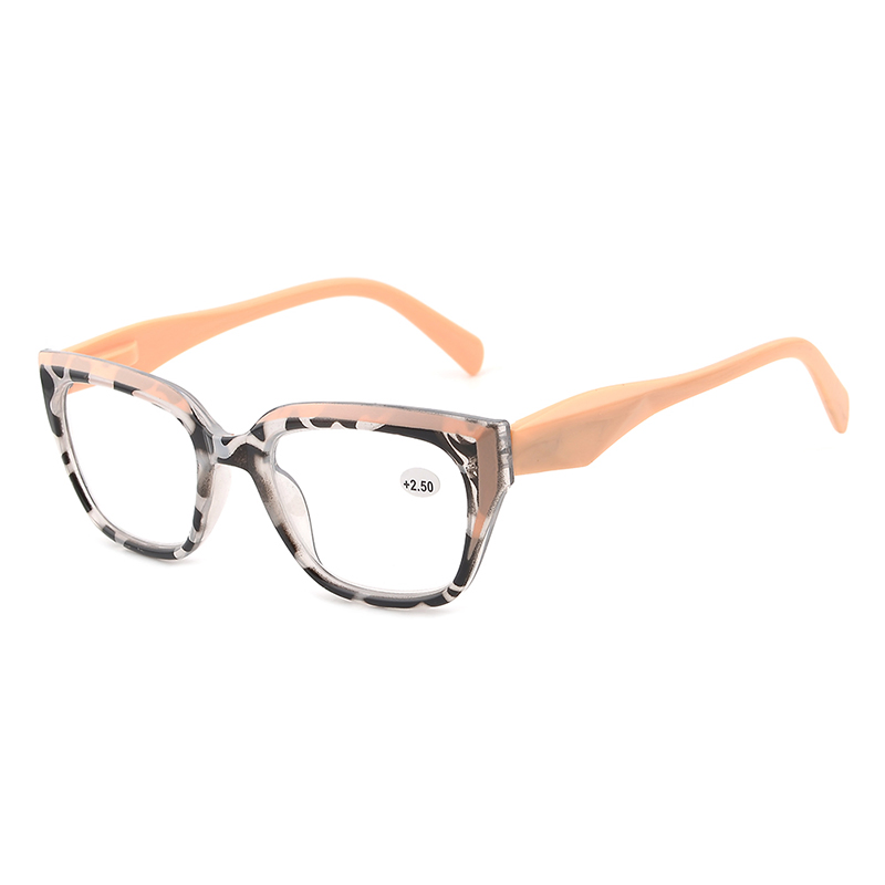 Eyebrow Square Colorful Italy Design Plastic New Reading Glasses Manufacturer for Unisex