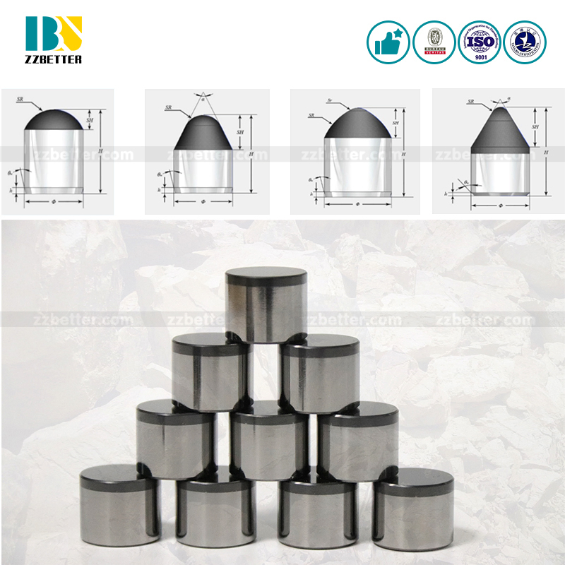 Polycrystalline Diamond PDC Insert Cutter 1313, Oilfield Pdccutter 1613 for Export