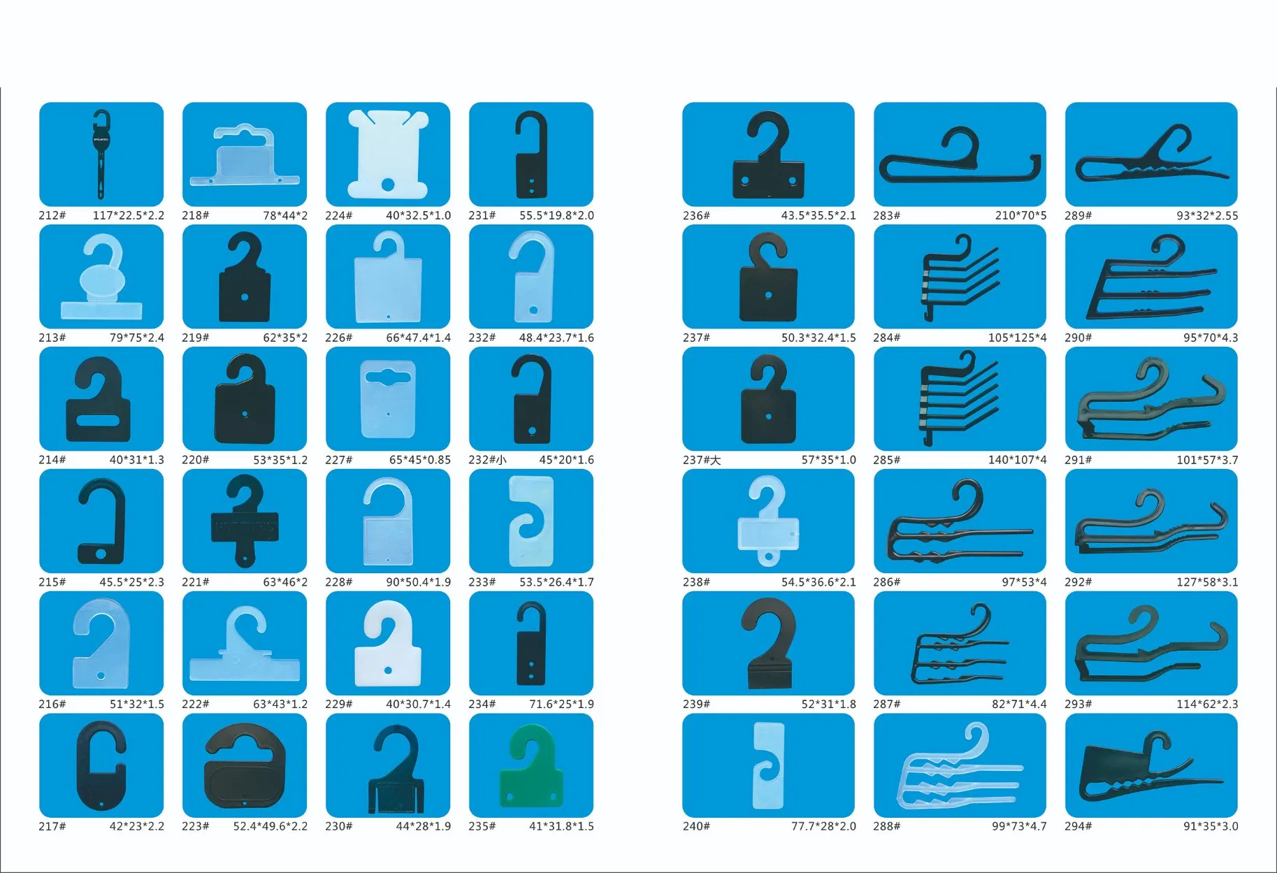 Display Hook for Socks Bag Packing