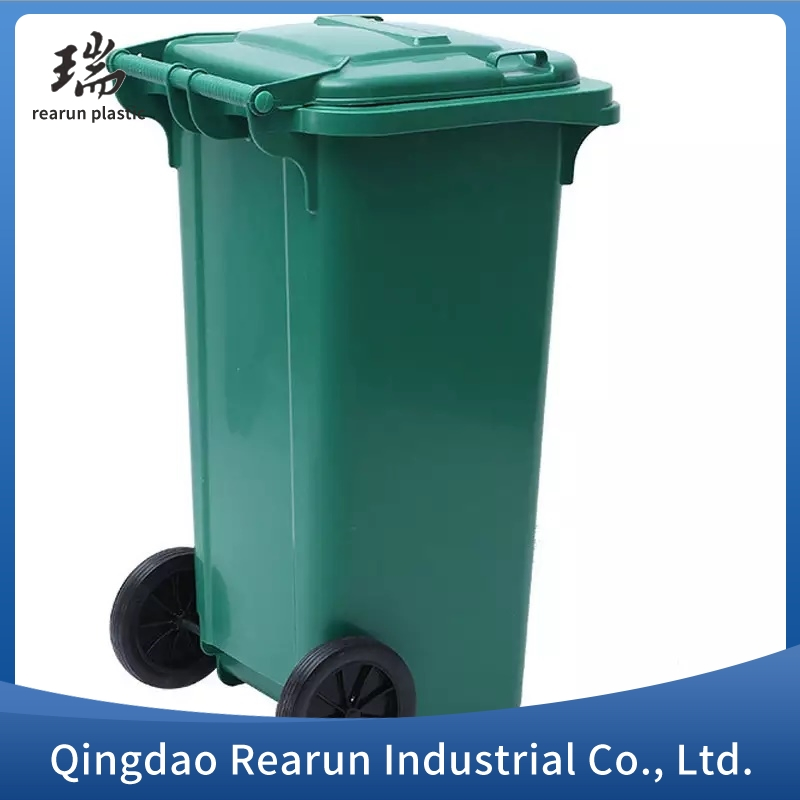 Plastic Trash Can 240L Trash Can Plastic Outdoor Hot Sale Price Garbage Plastic Trash Can with Wheels