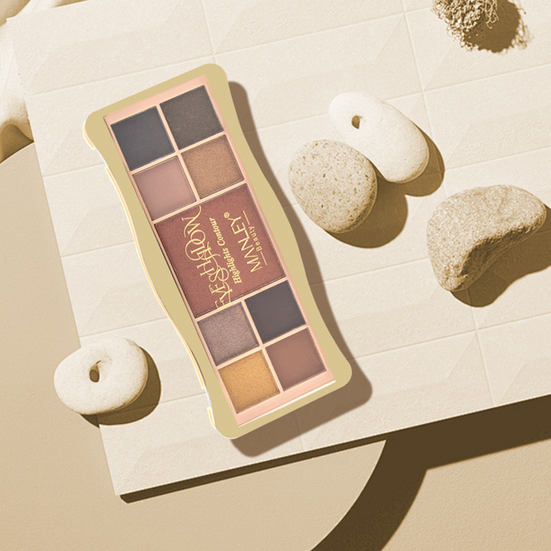 Seline Girl 4 Styles Custom Shimmer Matte 7 Colored Eyeshadow Palette