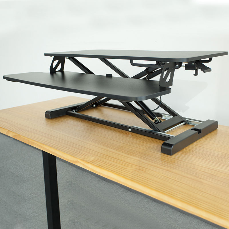 Wholesale Gas Spring Desktop Height-Adjustable Converter Cg5-01 Ergonomic Office Sit- Stand Workstation