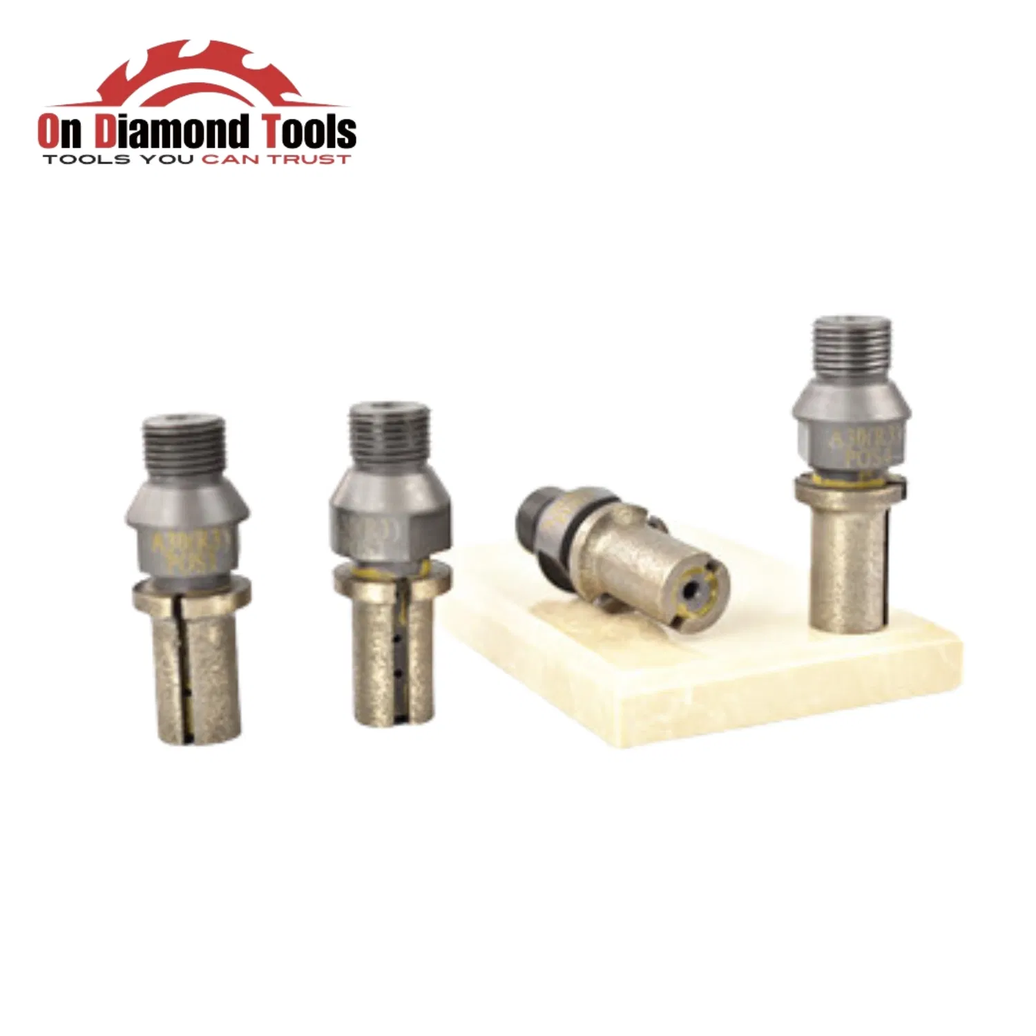 CNC Diamond Finger Profile Bits T20 T30 T40 for Stone Granite Quartz Marble Countertop for 1/2 "Gas Positions Profiling Bits