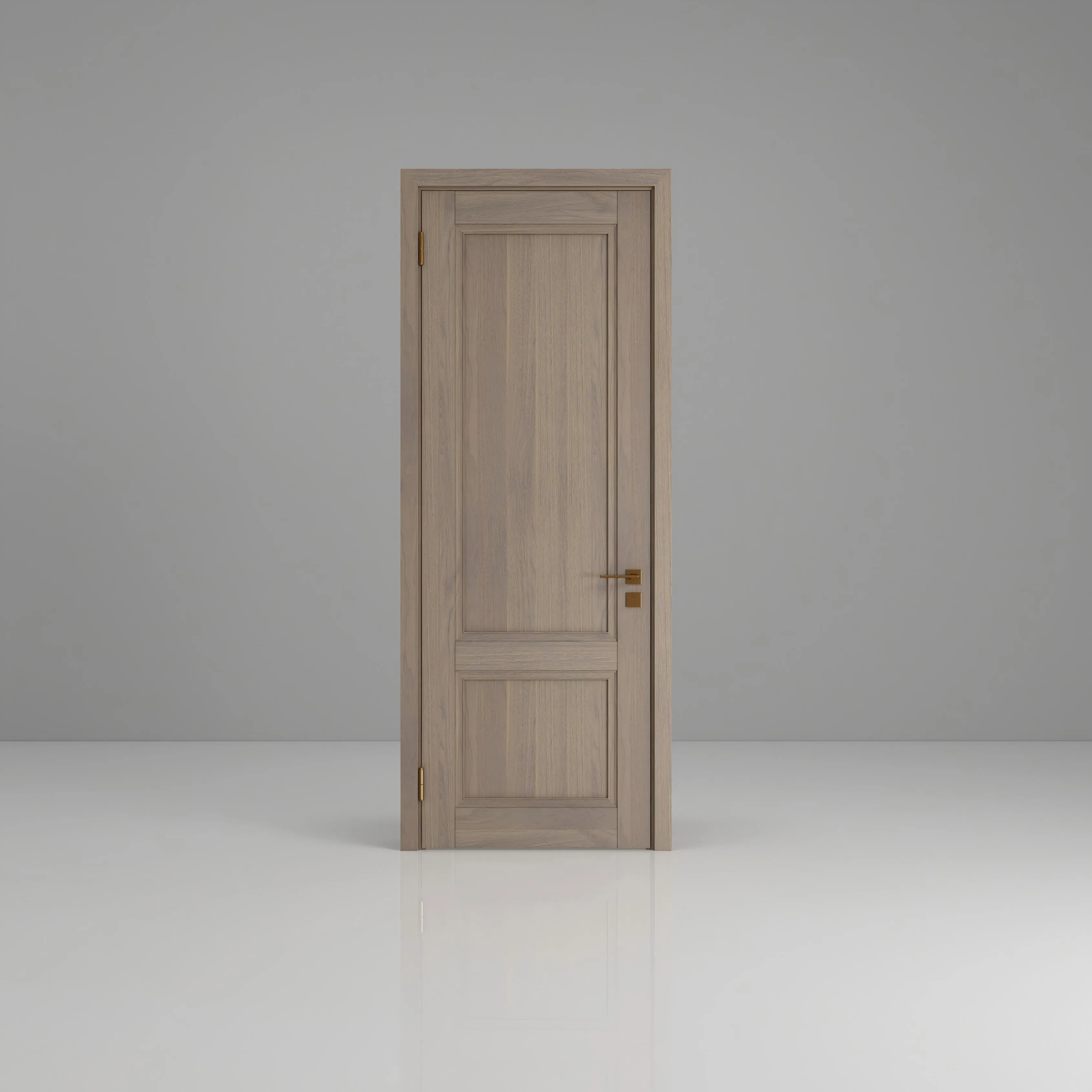 Premium Custom Polymer and Solid Wood Slab Doors for Modern Homes