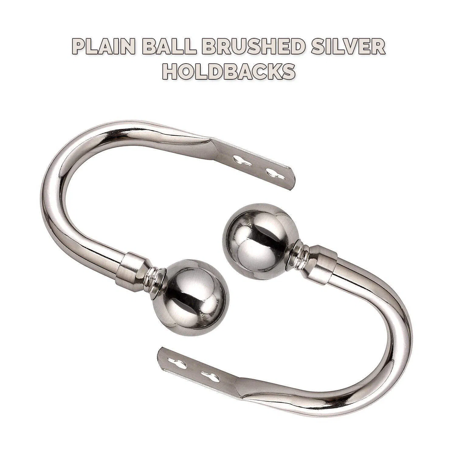 Factory Direct Curtain Wall Hooks Tiebacks Curtain Accessories Hanger Hook for Decoration
