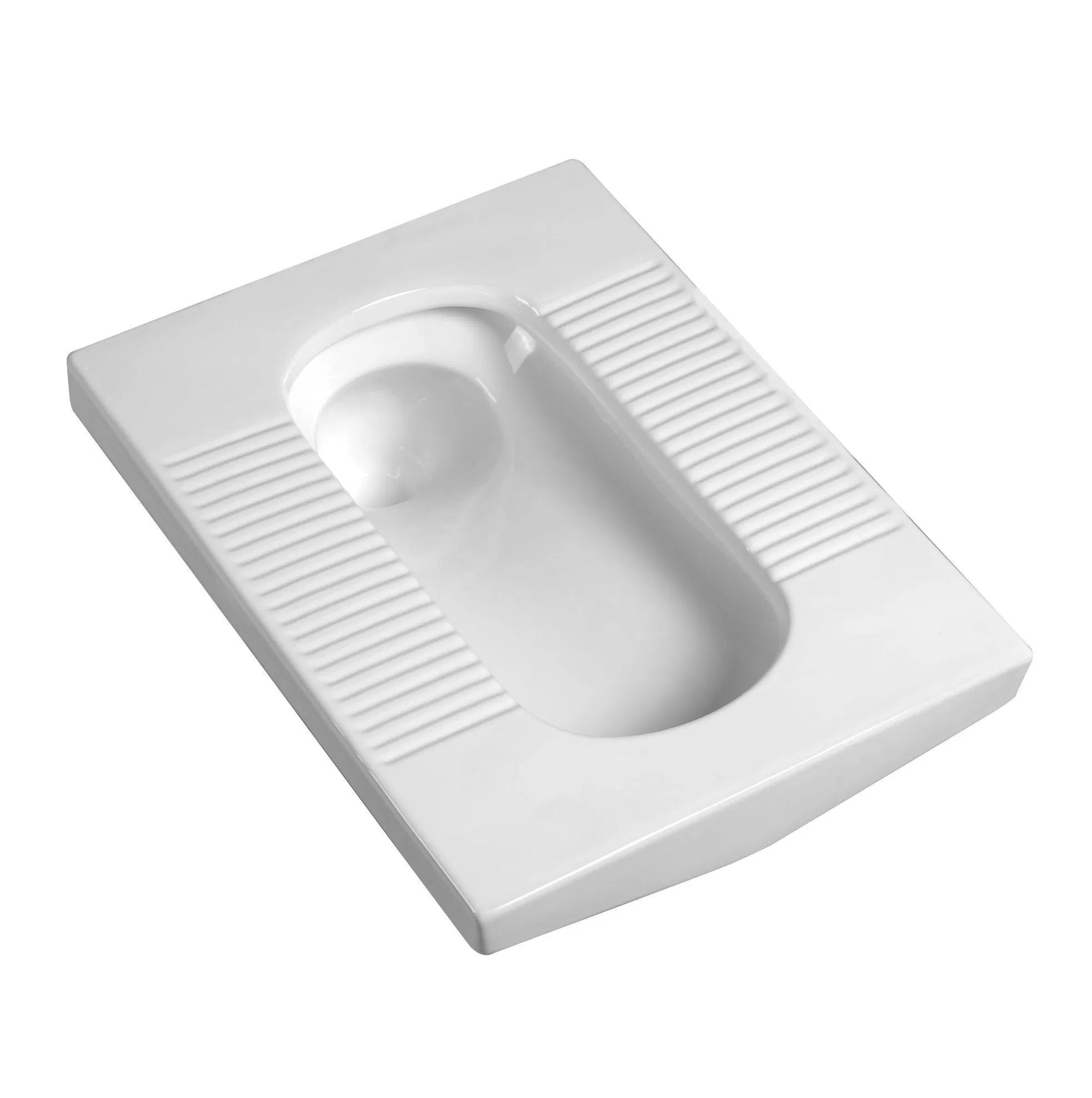 High Quality Modern Rectangular Squatting Pan Bathroom Sanitarios Plate Squat Toilet Pan