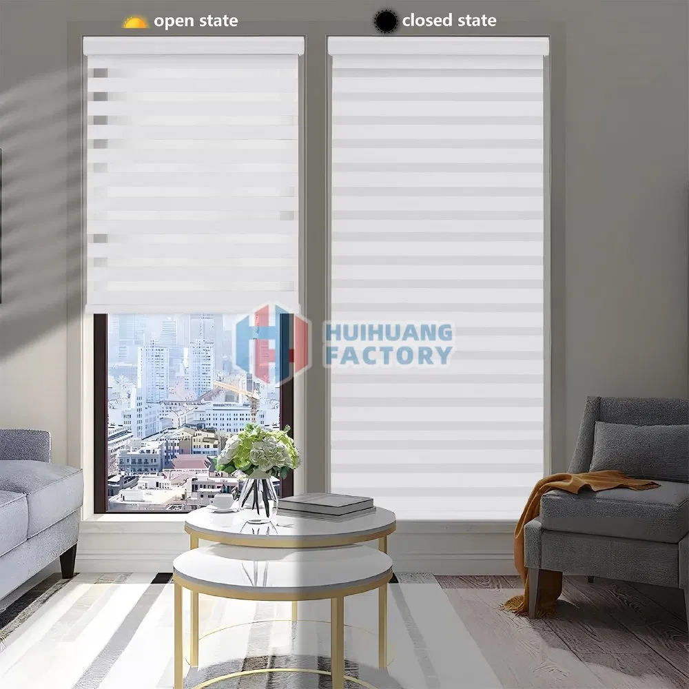 Stylish Zebra Blinds for Modern Home Window and Privacy