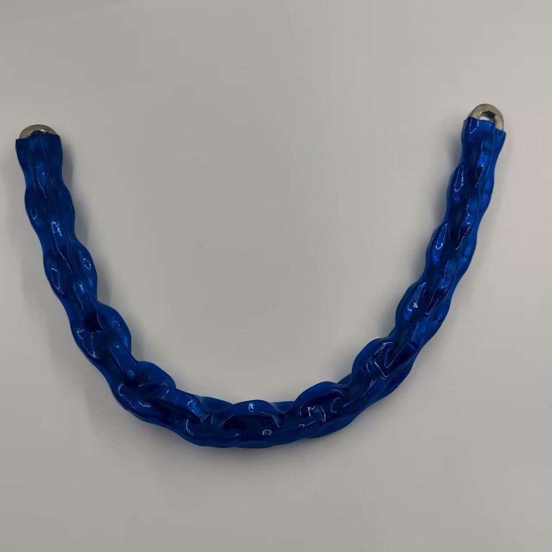 Blue PVC Covered High Resistance Security Lock Chain
