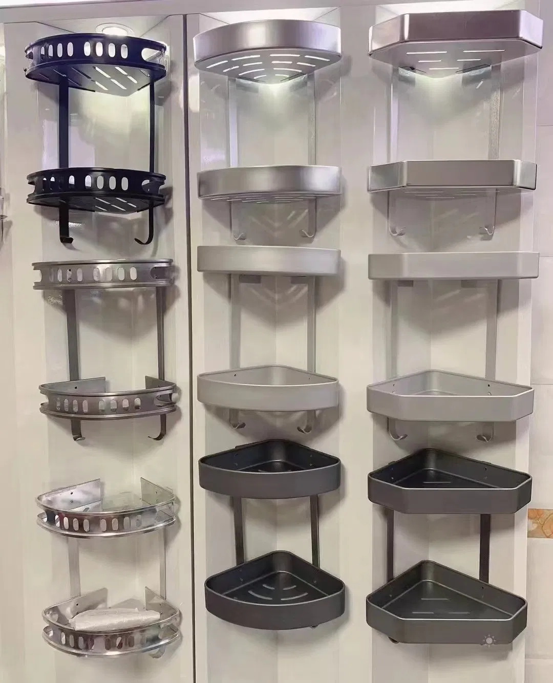 Zinc Black Bathroom 6-Piece Set Pendant Shower Room Part Odn-20011-18