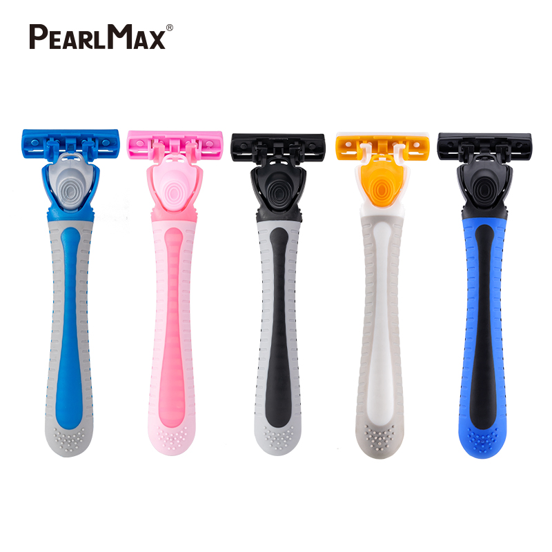 Pearlmax Pink Shaving Triple Blade Disposable Razors for Woman одноразовая бритва